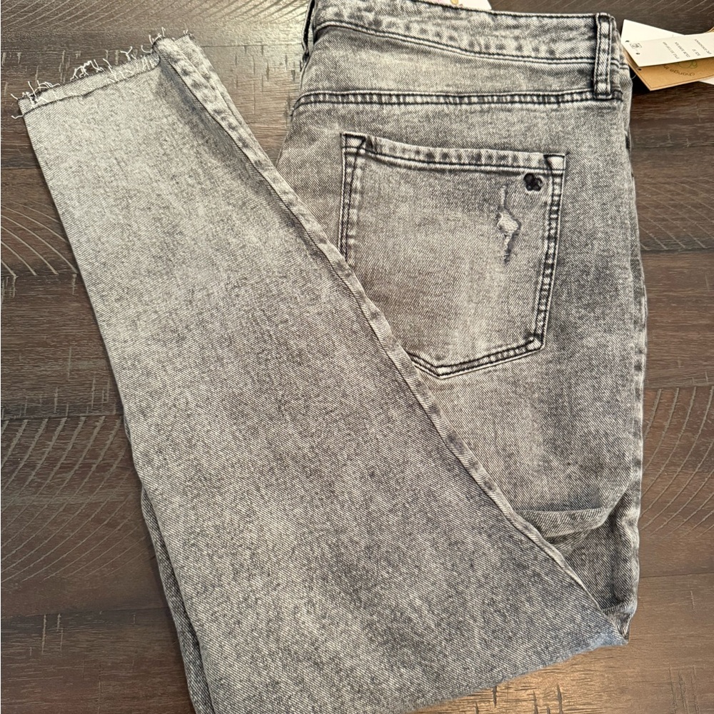 Jessica Simpson Black and Gray Denim Jeans